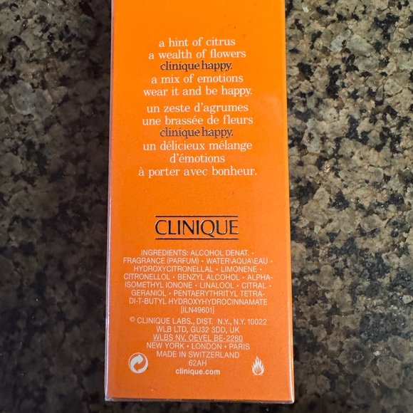 Clinique Happy Perfume Spray 1 oz - Picture 2 of 4